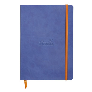 Rhodia Softcover Notebook - A5 - Sapphire Blue - Dotted